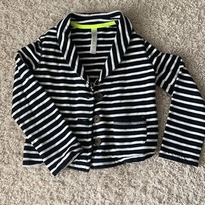 White and black long sleeve